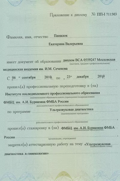 Сертификат № 14